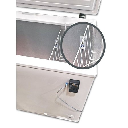 Level Sense Freezer Alarm, Wi-Fi Enabled, Real Time Refrigerator Temperature Monitoring, 4 Foot. Sensor LS-SENTRY-120V-FREEZER-4FT-RAW
